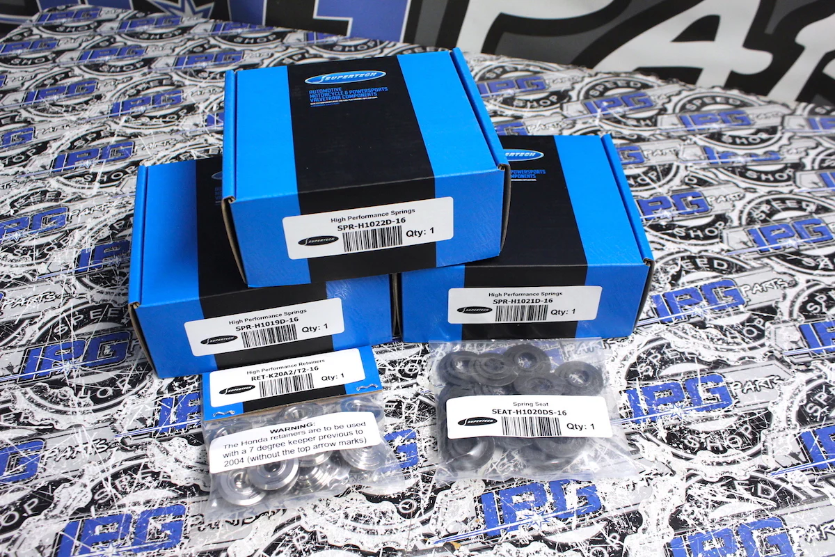 Supertech Dual Valve Spring and Titanium Retainer Kit for Honda S2000 AP1 F20C and AP2 F22C Engines - Image 2
