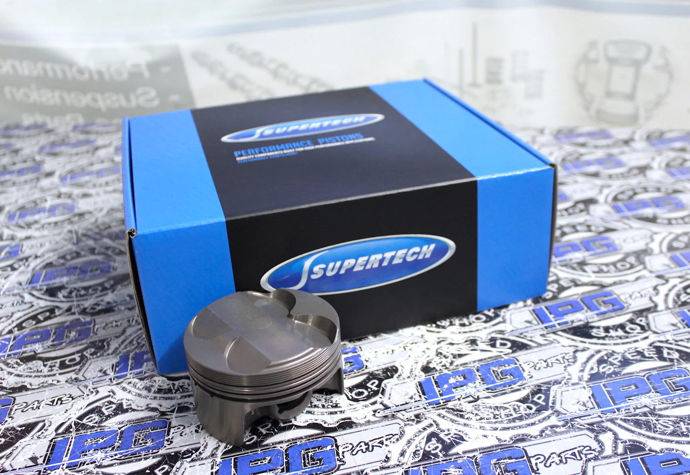 Supertech Piston Set for 1994-2001 Acura Integra GSR B18C1 VTEC Engines - Image 2